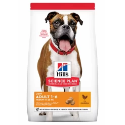 Hill's Adult Medium Light Kip Hondenvoer 12 Kg