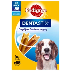 Pedigree Dentastix Medium Hondensnack 10-25 Kg 56 Stuks