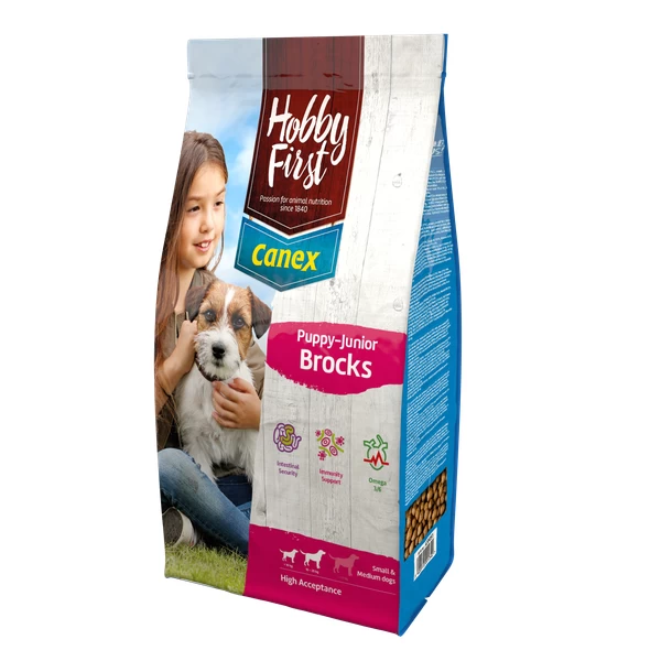 HobbyFirst Canex Puppy-Junior Brocks Hondenvoer 3 Kg 1 HobbyFirst Canex Puppy-Junior Brocks Hondenvoer 3 Kg