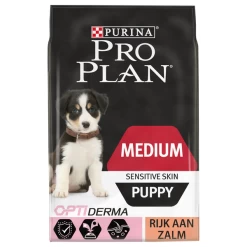 Pro Plan Optiderma Medium Puppy Sensitive Skin Hondenvoer 12 Kg