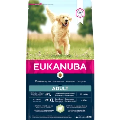 Eukanuba Adult Large Breed Lam & Rijst Hondenvoer 2,5 Kg