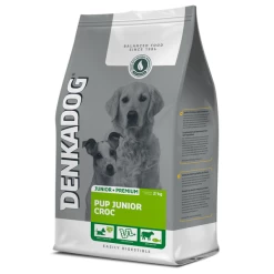 Denkadog Pup Junior Croc Rund&Kip - Hondenvoer - 2.5 Kg