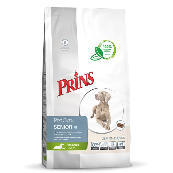 Prins ProCare Grainfree Senior Fit Hondenvoer 12 Kg 1 Prins ProCare Grainfree Senior Fit Hondenvoer 12 Kg