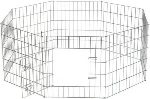 Beeztees Puppyren 8 Panelen - 60 X 63 Cm 1 Beeztees Puppyren 8 Panelen - 60 X 63 Cm