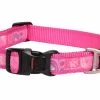 ROGZ Hondenhalsband Pink Paw