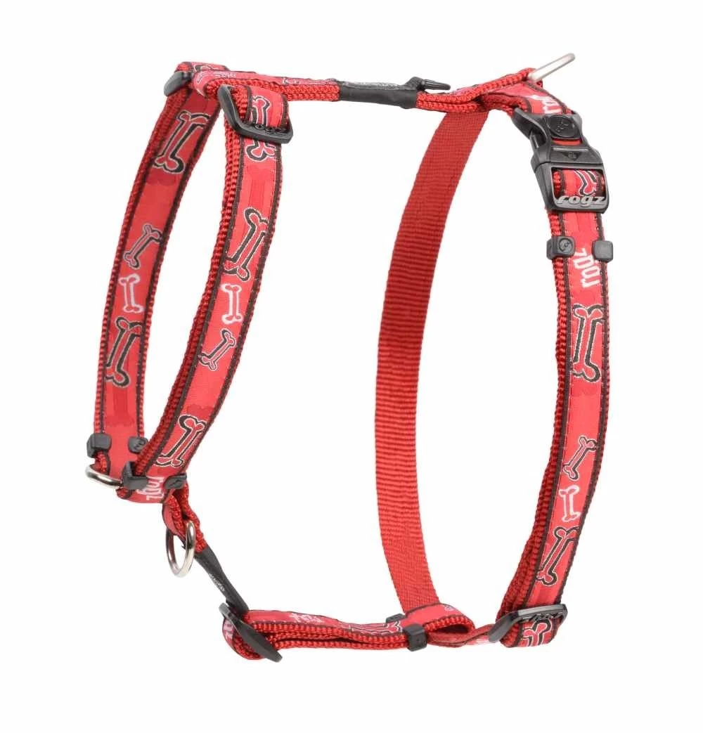 ROGZ Hondentuig Red Bone 1 ROGZ Hondentuig Red Bone