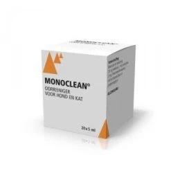 Monoclean Oorreiniger - 20 X 5 Ml -Professionele winkel voor hondenbenodigdheden file 26