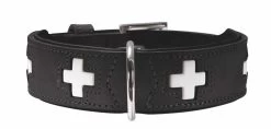 Hunter Halsband Swiss - Zwart - 32 Cm