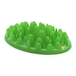 Company Of Animals Green Slow Dog Feeder - Mini - 29 X 23 X 8 Cm