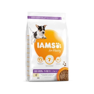 Iams Puppy & Junior Small/Medium Hondenvoer 3 Kg - Afbeelding 2