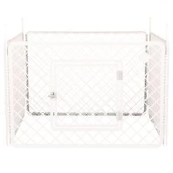 Puppyren 4 Panelen Wit 90x90x60 Cm
