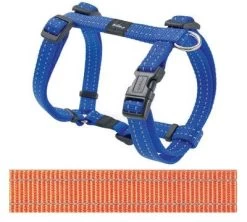 Rogz For Dogs Snake Hondentuig Verstelbaar Oranje 52 X 1,6 Cm