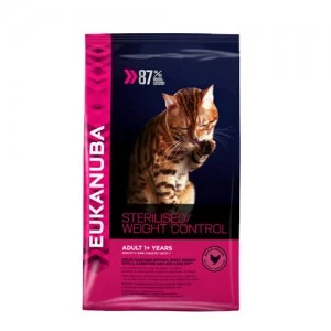 Eukanuba Adult Sterilised/Weight Control Kattenvoer 3 Kg 2 Eukanuba Adult Sterilised/Weight Control Kattenvoer 3 Kg - Afbeelding 2