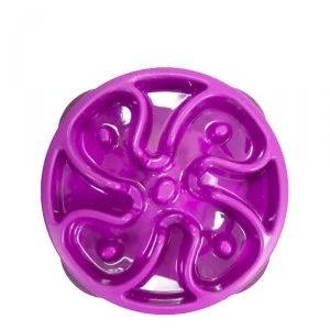 Outward Hound Mini Fun Feeder Flower - Purple 2 Outward Hound Mini Fun Feeder Flower - Purple - Afbeelding 2