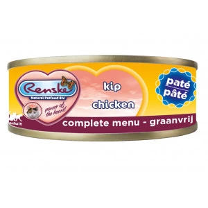 Renske Kat Vers Paté - Adult - Verse Kip - 24 X 70 Gram 1 Renske Kat Vers Paté - Adult - Verse Kip - 24 X 70 Gram