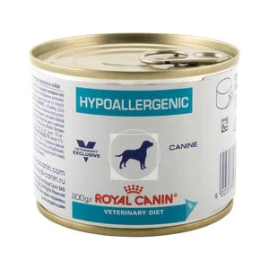 Royal Canin Veterinary Diet Hypoallergenic 200 Gram Blik Hondenvoer 1 Tray (12 Blikken) 1 Royal Canin Veterinary Diet Hypoallergenic 200 Gram Blik Hondenvoer 1 Tray (12 Blikken)