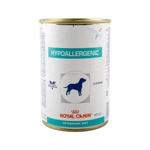 Royal Canin Veterinary Diet Hypoallergenic 400 Gram Blik Hondenvoer 1 Tray (12 Blikken)