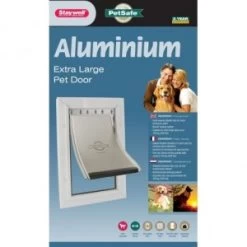 PetSafe Staywell 660 Extra Large Aluminium Pet Door Per Stuk -Professionele winkel voor hondenbenodigdheden staywell 660 extra large aluminium pet door 1